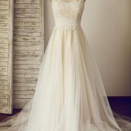 Bohemian Wedding Dress - Lace Wedding Dress - Boho..