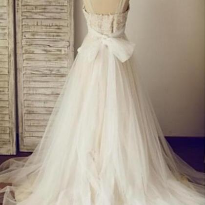 Bohemian Wedding Dress - Lace Wedding Dress - Boho..