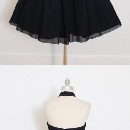 Simple Homecoming Dresses, Homecoming Dress,halter..