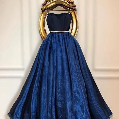 Ball Gown Prom Dress Strapless Party Dress