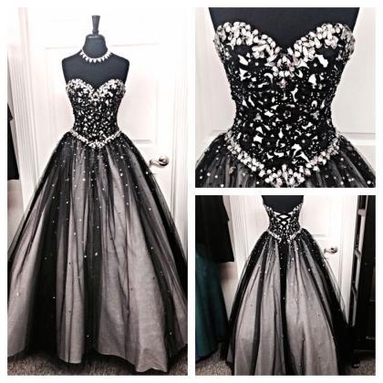 Back Up Lace Long Ball Gowns Prom Dresses,modest..