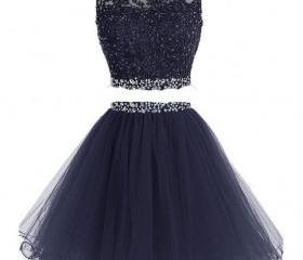 Two Pieces Party dress Princess Feels Puff Dress,DS4612 main image 1