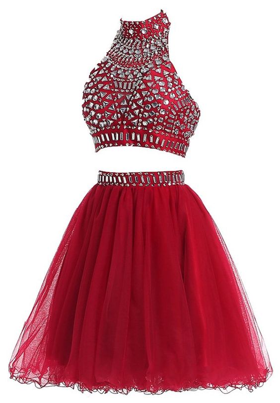 Vestidos De 15 Cortos Sexy Backless Short Red Homecoming Dresses,high Quality Homecoming Dresses