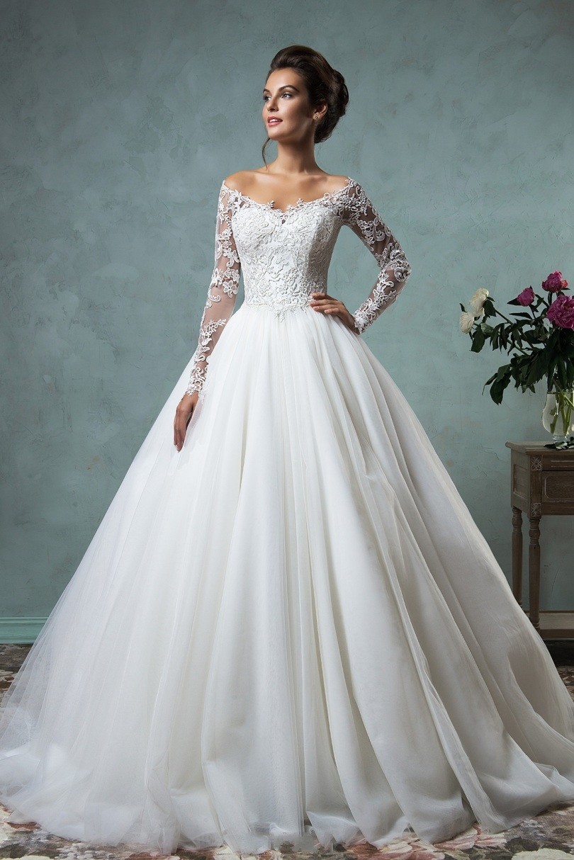 Wedding Dresses with Crystals
