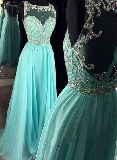 Real Beautiful Long Chiffon Prom Dresses,pretty High Low Prom Gowns,zipper Back Evening Dresses