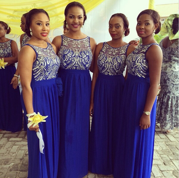 Long Bridesmaid Dress Royal Blue Round Neck Long Bridesmaid Dress Royal Blue Round Neck Off Shoulder 2017