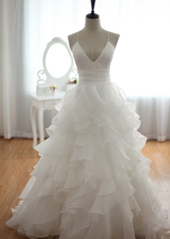 Beach Wedding Dress,a-line Wedding Dress, Wedding Dress,spaghetti Straps Wedding Dress,backless Wedding Dress,sexy Wedding Dress,bridal Dresses