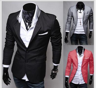 Men Thin Suits Korean Small Suit Tide Jacket Korean Slim Leisure Lapel Suits