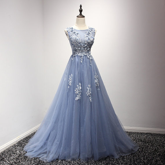 2017 Formal Women Party Dress Unique Illusion Tulle Dress Bridal ...